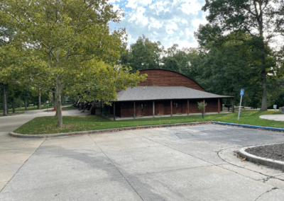 Memorial Park Pavilion, September 2024