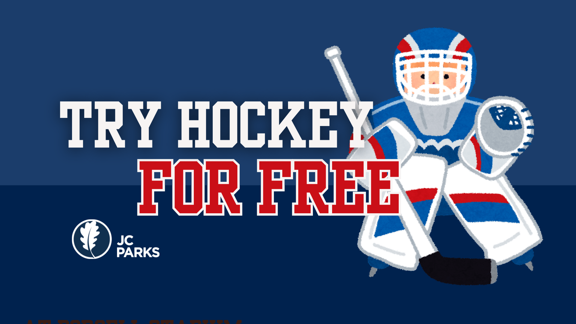 Try Hockey for Free Poster